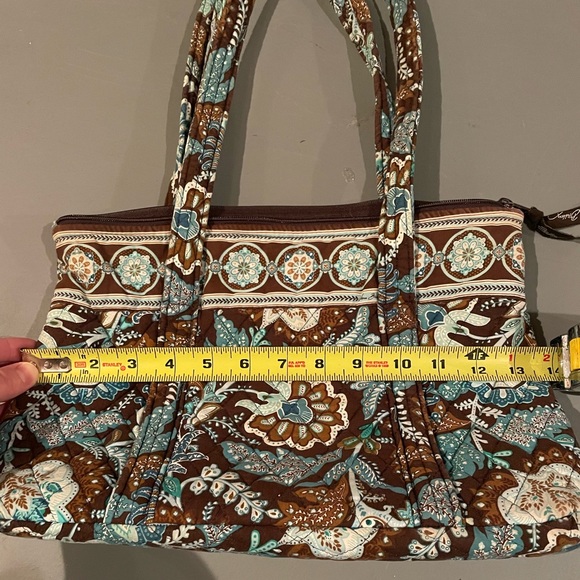 Retired Vera Bradley Java Blue handbag - Picture 8 of 10